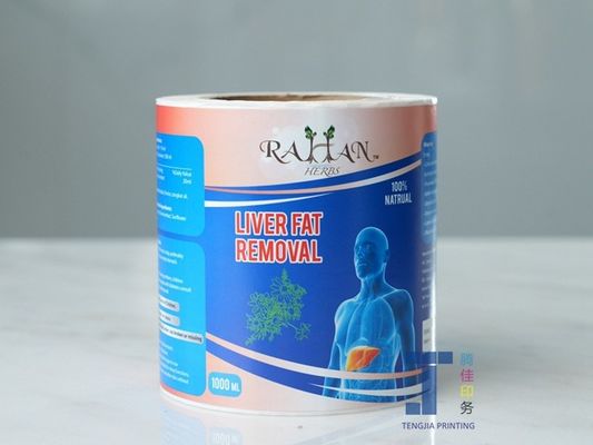 الملصقات الغذائية الملمعة المختلطة
