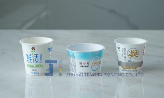 IML في العفن وضع العلامات الملصقة الغذائية الملصقات كأس الآيس كريم الملصقات