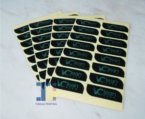 طابعة رقمية ملصق المنتج الإلكتروني للأسلاك الكودية PE مضاد للماء