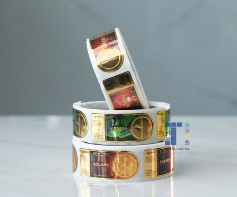 OEM BOPP/PET/PE/PP الأوراق الساخنة الملصقة الملصقات القوية القوية
